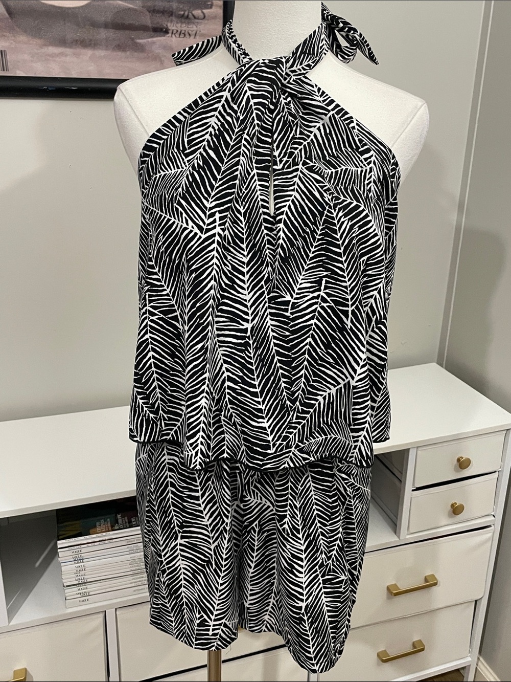 Mod Halter Romper (L)